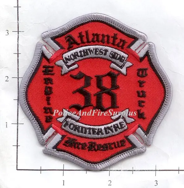 Georgia - Atlanta Station 38 Fire Dept Patch V2 1