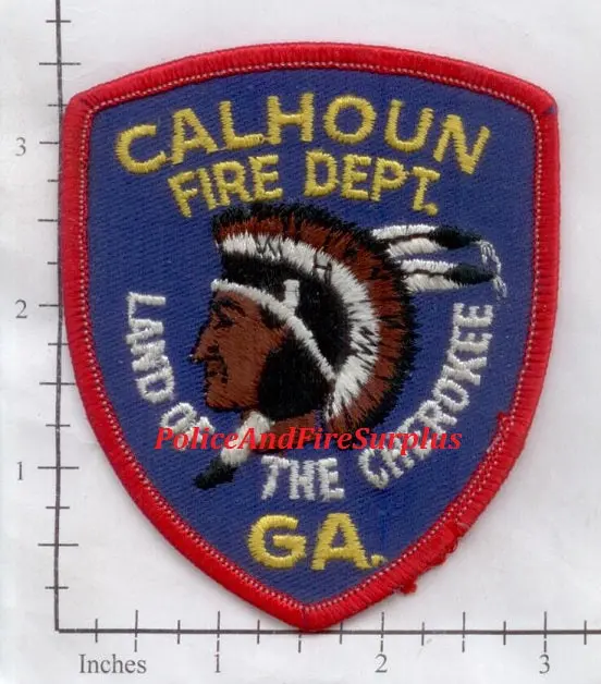 Georgia - Calhoun  Fire Dept Patch 1