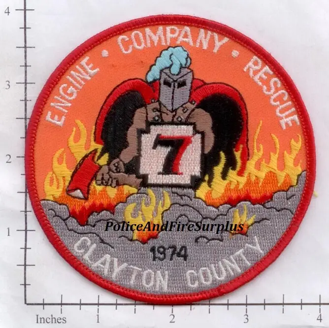 Georgia - Clayton County Station 7 Fire Dept Patch 1