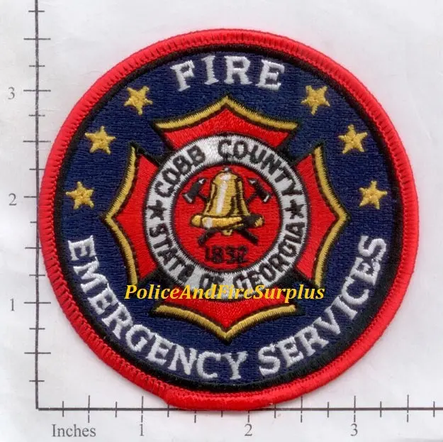 Georgia - Cobb County Fire Emergency Service Patch V1 1