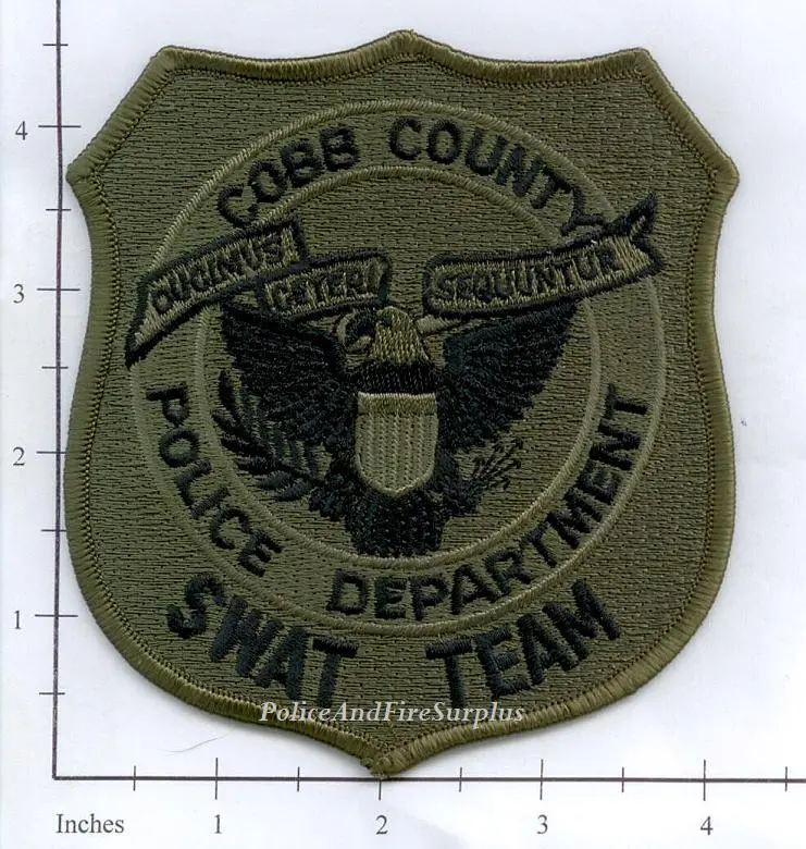 Georgia - Cobb County Police Dept Swat Team Patch 1