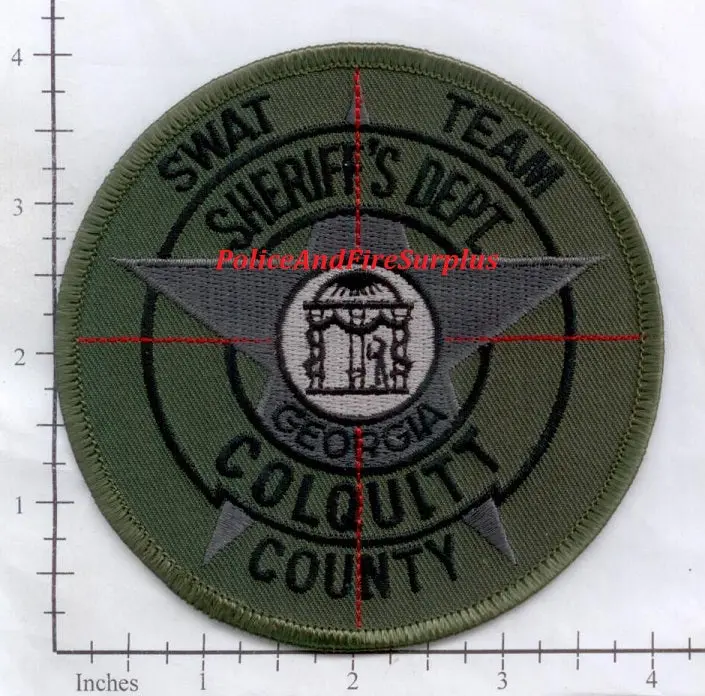 Georgia - Colquitt County Sheriff's Dept Swat Patch 1