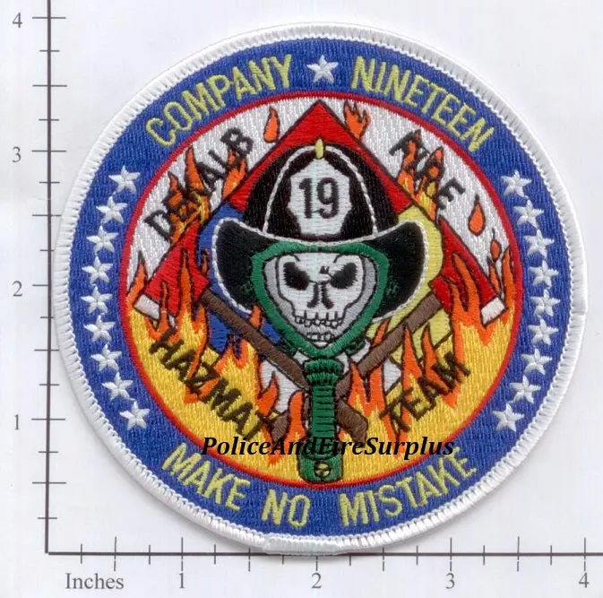 Georgia - Dekalb County Company 19 Fire Dept Patch V1 1
