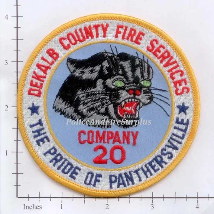 Georgia - Dekalb County Company 20 Fire Dept Patch V2 1