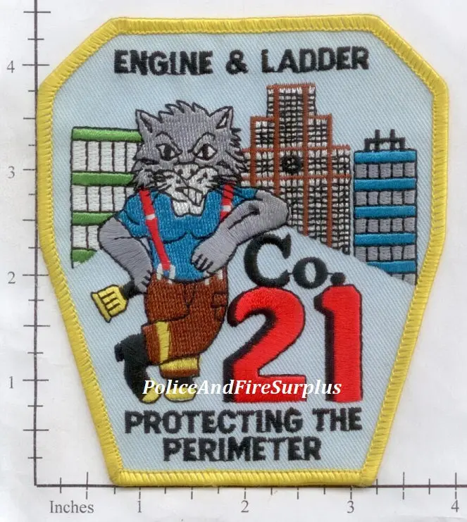 Georgia - Dekalb County Company 21 Fire Dept Patch V1 1