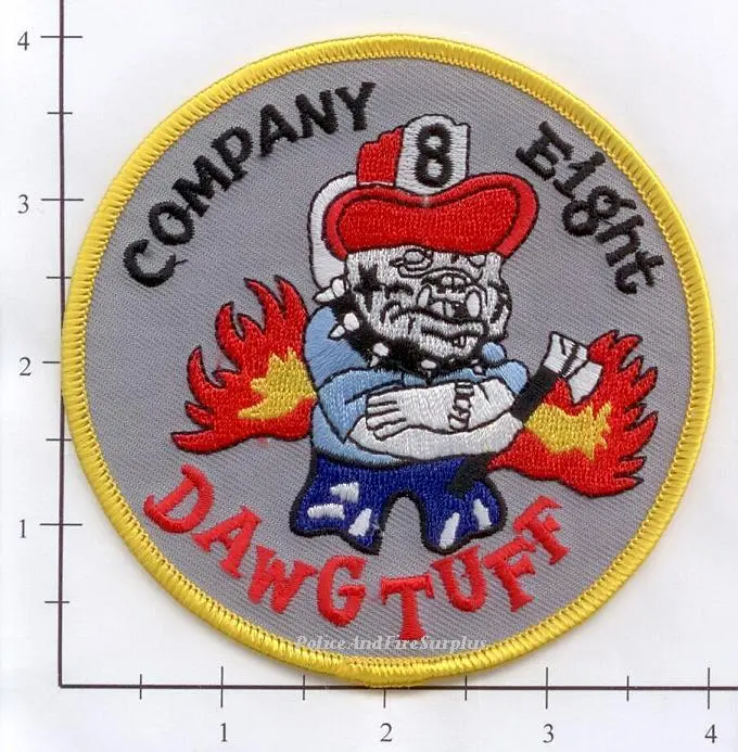 Georgia - Dekalb County Company  8 Fire Dept Patch V2 1