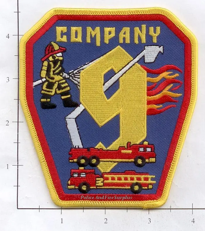 Georgia - Dekalb County Company  9 Fire Dept Patch V1 1