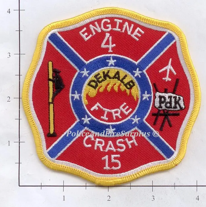 Georgia - Dekalb County Engine 04 Crash 15 Fire Dept Patch V1 1