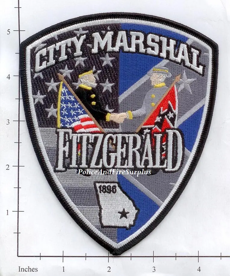 Georgia - Fitzgerald City Marshal Police Dept Patch 1