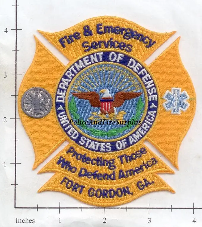 Georgia - Fort Gordon Fire And Emergency Services Patch V1 1