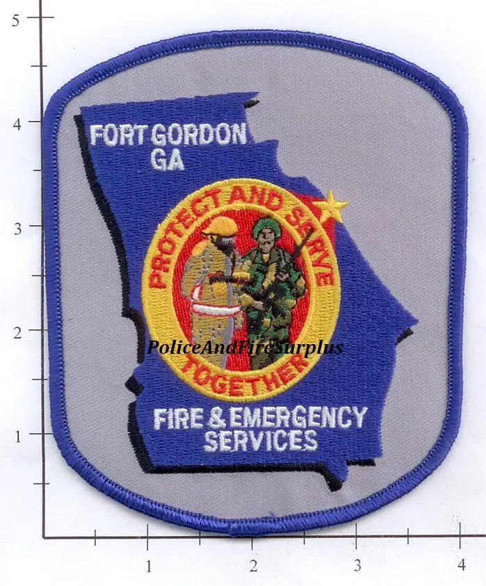 Georgia - Fort Gordon Fire And Emergency Services Patch V2 1