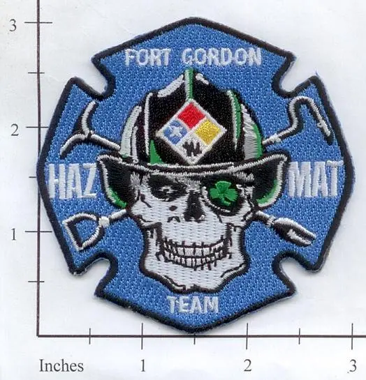 Georgia - Fort Gordon Haz Mat Team Fire Dept Patch 1