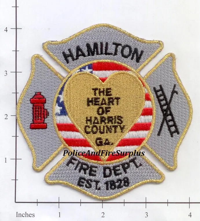 Georgia - Hamilton Fire Dept Patch V2 1