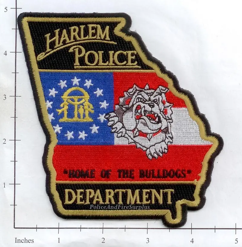 Georgia - Harlem Police Dept Patch V1 1