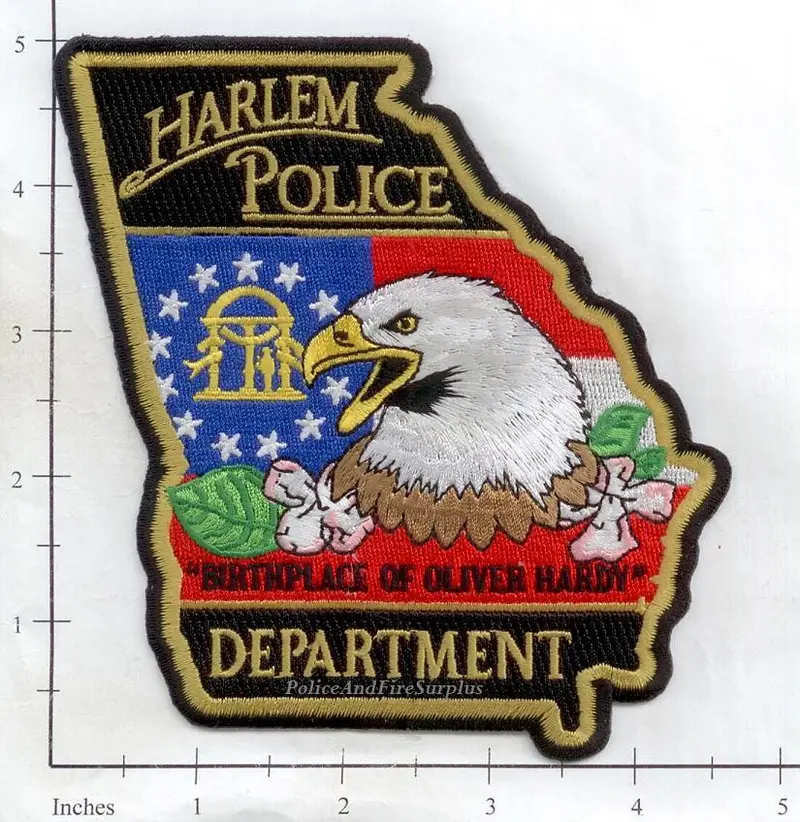 Georgia - Harlem Police Dept Patch V2 1