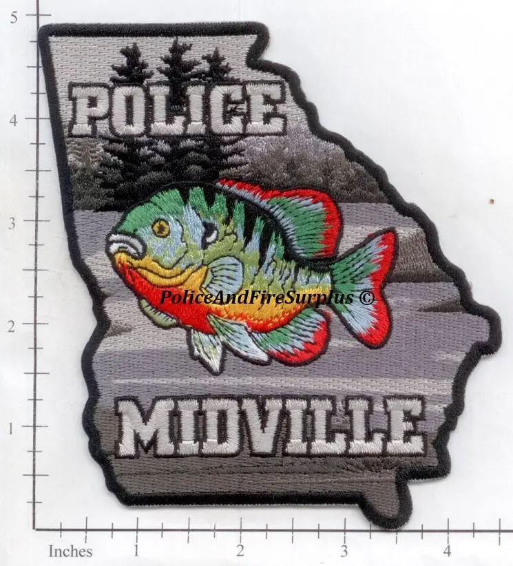 Georgia - Midville Police Patch 1