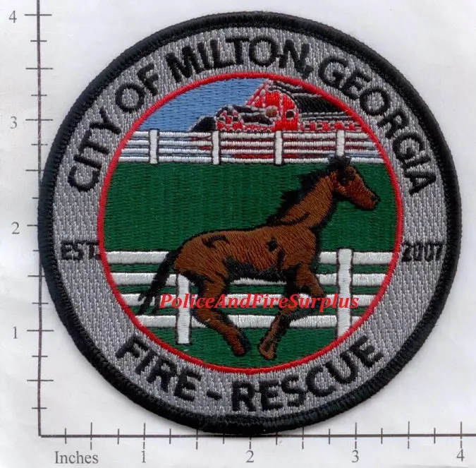 Georgia - Milton Fire Rescue Patch 1