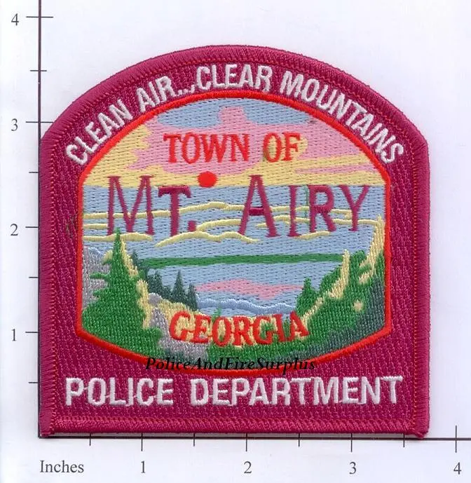 Georgia - Mount Airy Police Patch 1