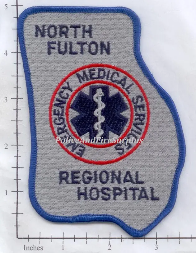 Georgia - North Fulton Wellstar Regional Hospital Emergency Medical Service Patch 1