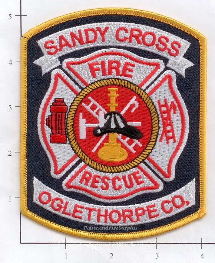 Georgia - Sandy Cross Fire Rescue Oglethorpe Co Fire Dept Patch V1 1