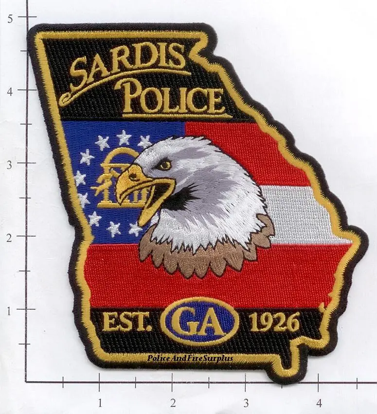 Georgia - Sardis Police Dept Patch 1
