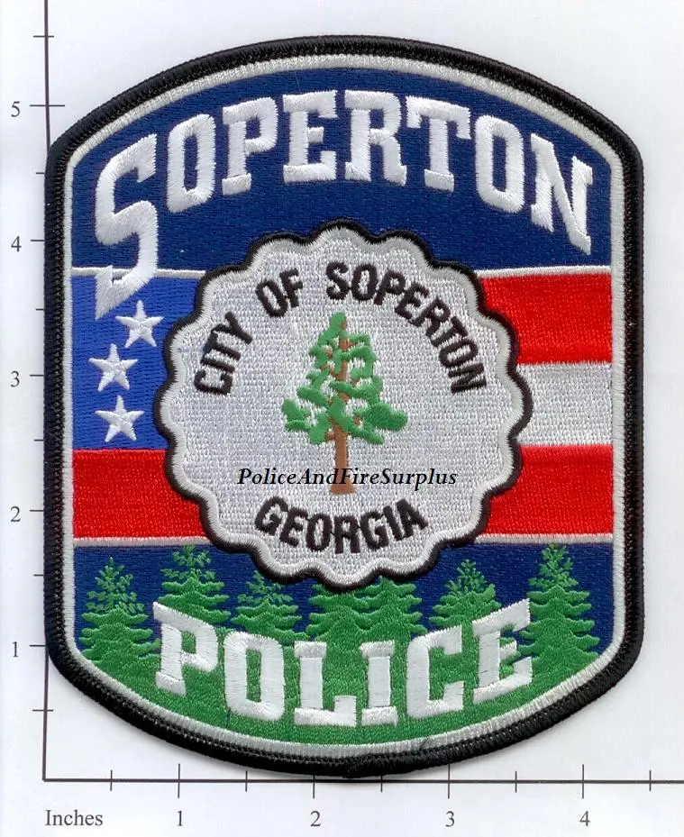 Georgia - Soperton Police Dept Patch 1