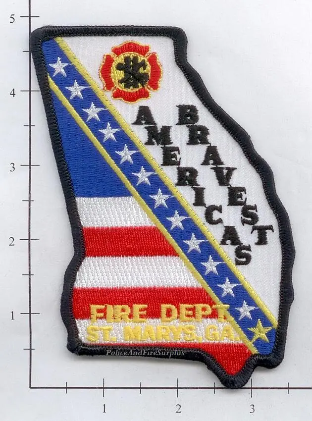 Georgia - St Mary's Fire Dept Patch 1