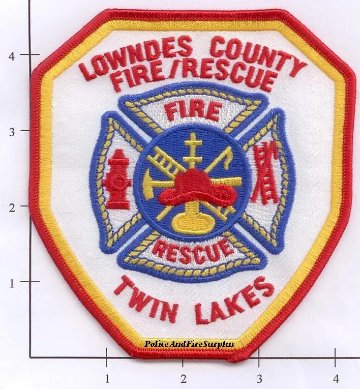 Georgia - Twin Lakes Fire Rescue Fire Dept Patch V1 1