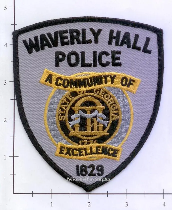 Georgia - Waverly Hall Police Dept Patch 1