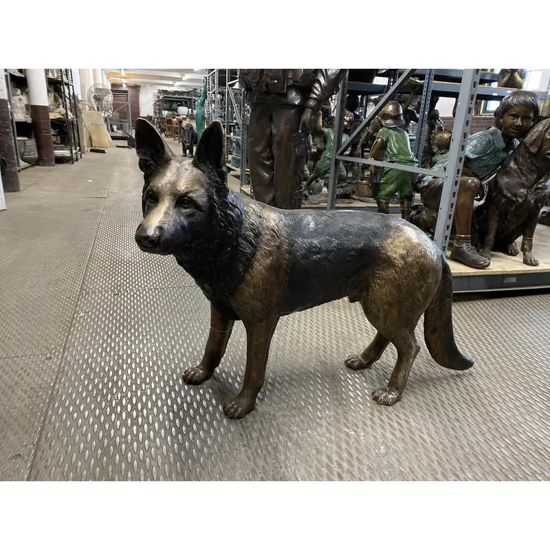 German Shepherd Dog Statue 1