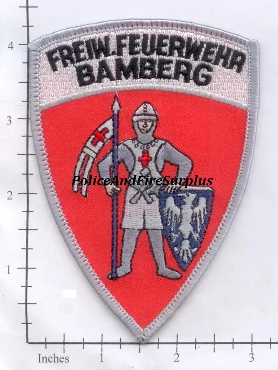 Germany - Bamberg Volunteer Fire Dept Patch 1
