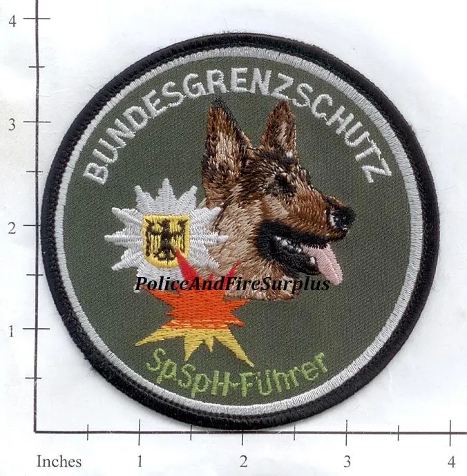 Germany - Federal Border Protection Explosives Detection K9 Police Dept Patch 1