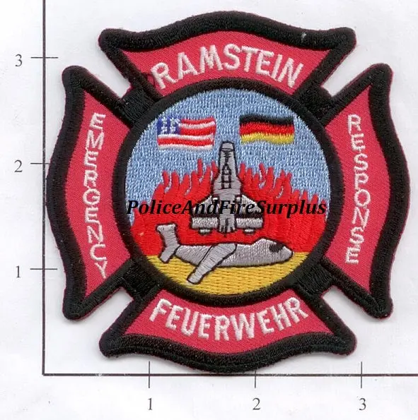 Germany - Ramstein Air Base Fire Dept Patch 1