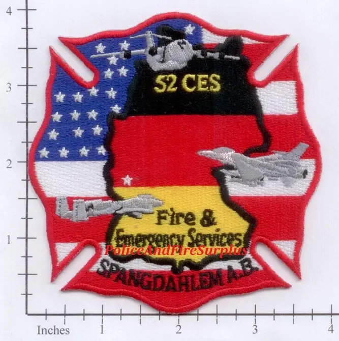 Germany - Spangdahlem Air Base 52 Ces Civil Engineer Squadron Fire & Emergency Services V1 1