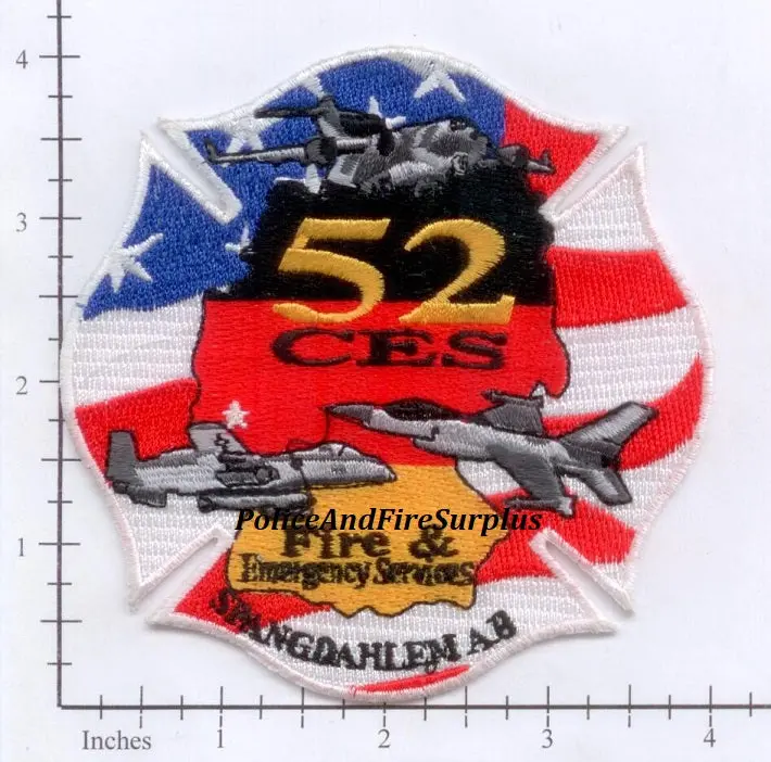 Germany - Spangdahlem Air Base 52 Ces Civil Engineer Squadron Fire & Emergency Services V2 1