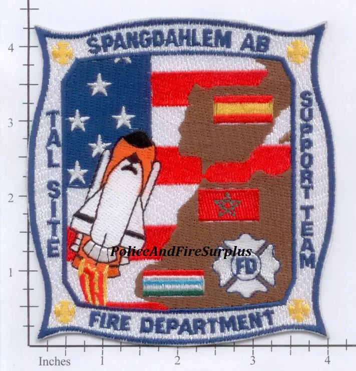 Germany - Spangdahlem Air Base Fire Dept Tal Site Support Center Patch 1
