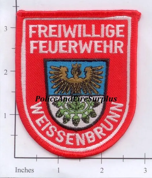 Germany - Weissenbrunn Voluntary Fire Dept Patch 1