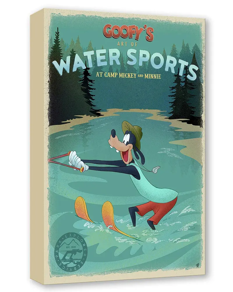 Goofy's Water Sports - Treasure On Canvas 1