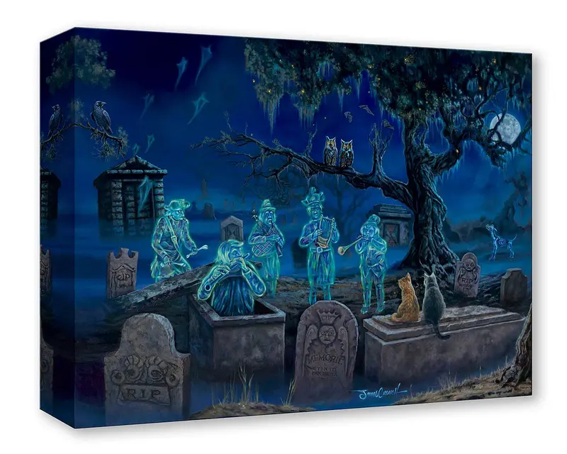 Graveyard Soiree - Treasure On Canvas 1