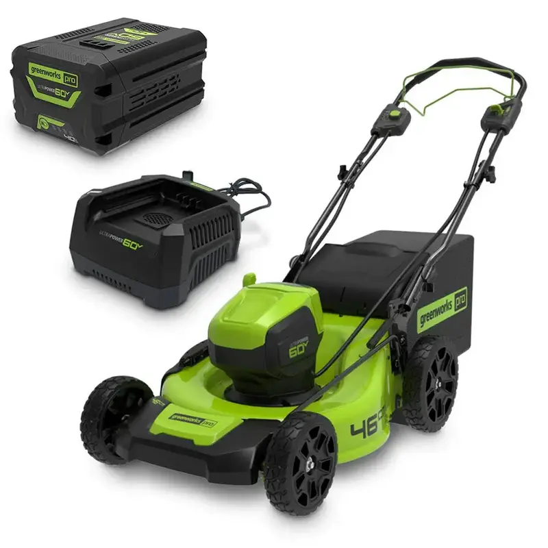 Greenworks 2502807 60V Pro 18'' Sp 4Ah Kit (Ex-Display) [2514907Au] - Greenworks 60V 18" Self Propelled Lawnmower Kit With 4Ah Battery & Charger 1