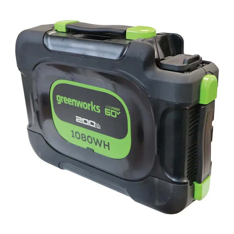 Greenworks 60V Pro 20.0Ah Suitcase Battery [1810902] - Perfect Accessory To Maximise Runtime And Extend Range. 1
