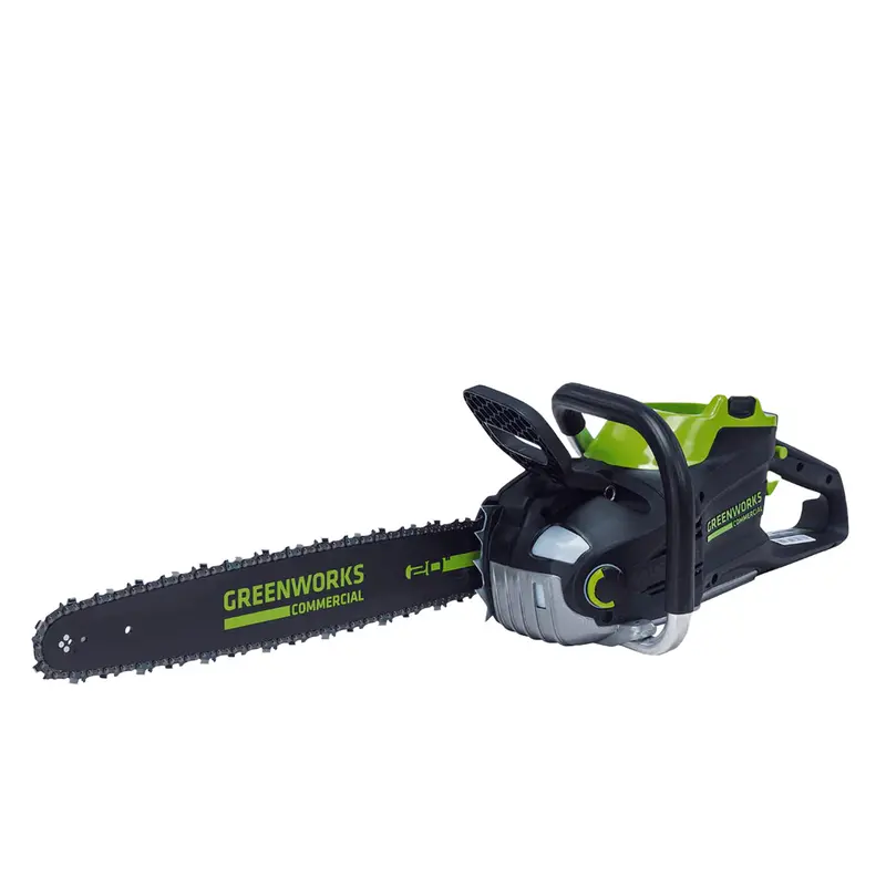 Greenworks 82Cs27 82V 18'' 2.7Kw Chainsaw [2009107Au] - 18" Bar And Chain, Automatic Oiler, 2700W Brushless Motor, Low Noise 1