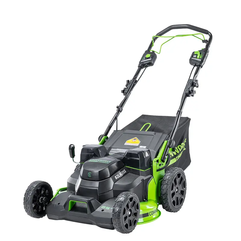 Greenworks 82Lm25s 82V 25'' Sp Mower [2518507Au] - Self-Propelled, 25" Cut, High Visibility Leds, Brushless Motors, Foldable 1