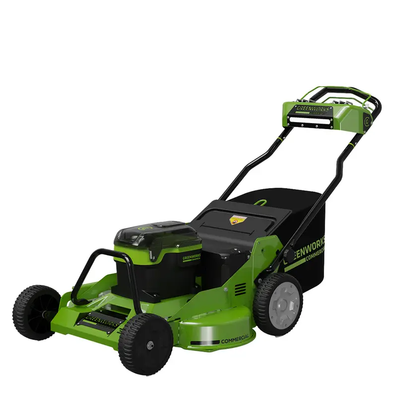 Greenworks 82Lm30s 82V 30'' Sp Lawnmower [2518207Au] - Self-Propelled, 30" Cut, High Visibility Leds, Brushless Motors, Large Bag 1