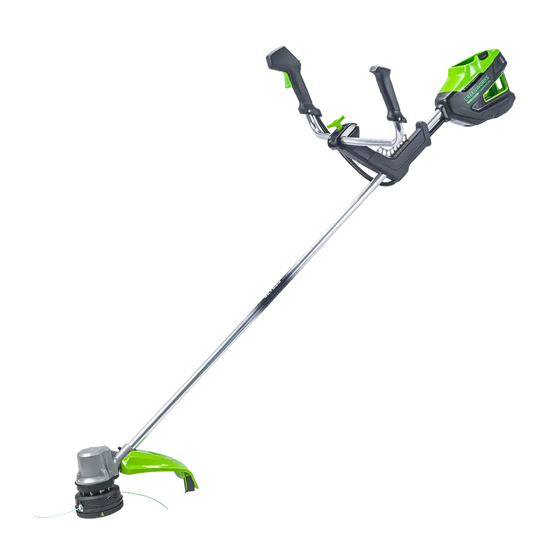Greenworks 82Tb20 82V 18″ Bike Handle Trimmer [2111907Au] - Uses True Intelligent Power To Automatically Adjust To Varying Conditions. 1