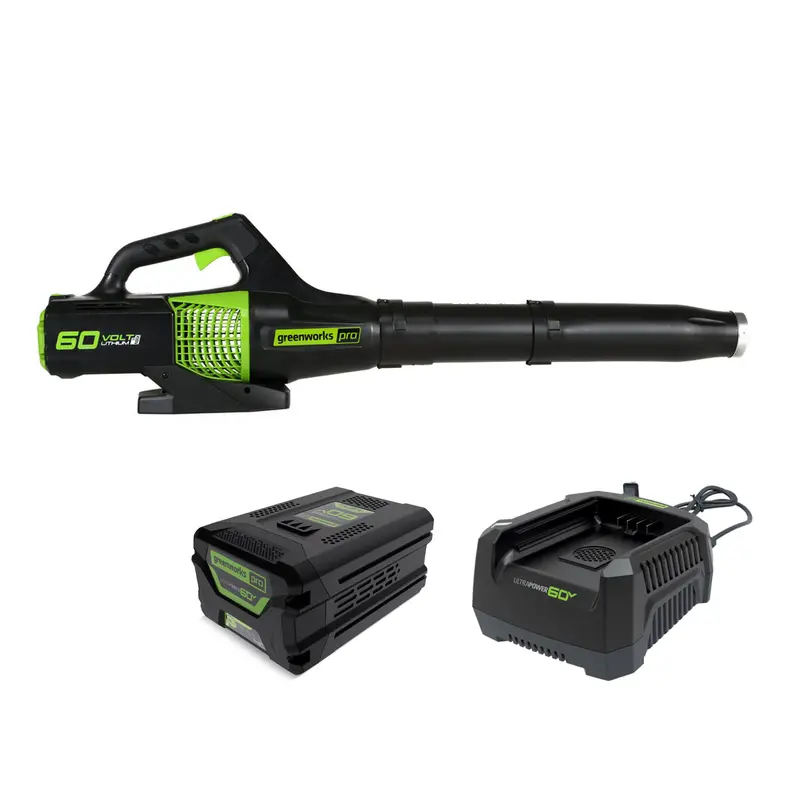 Greenworks Blc402 60V Pro Brushless Axial Blower 4Ah Kit [2406807Auvt] - 60V Greenworks Axial Blower Kit 1