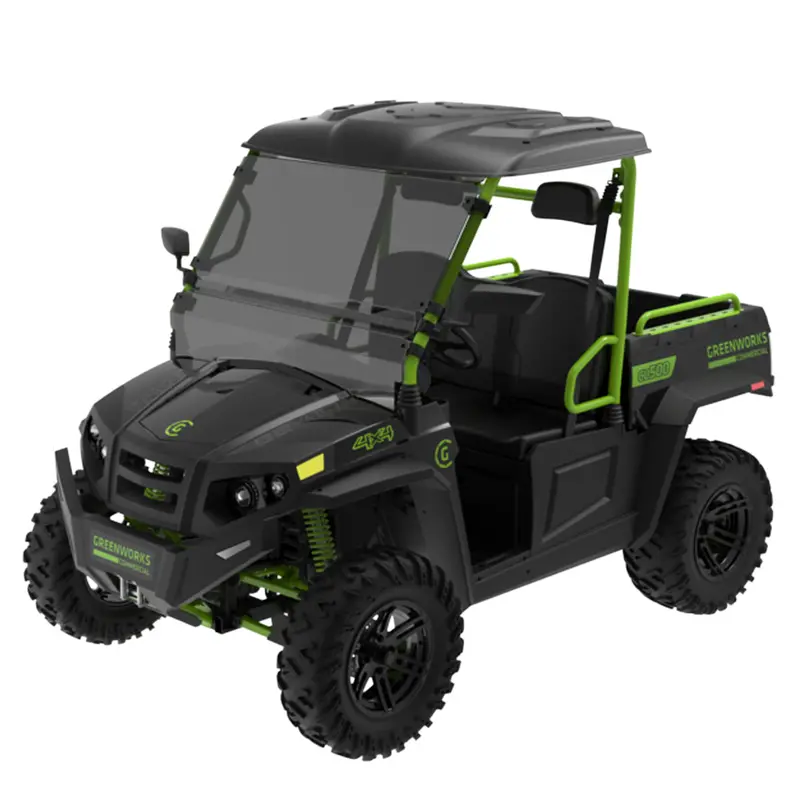 Greenworks Commercial Cu500sb 4Wd 8Kwh Utility Vehicle [7402607Au] - High Performance All-Terrain 82V, 8Kwh Battery, Superior Performance! 1