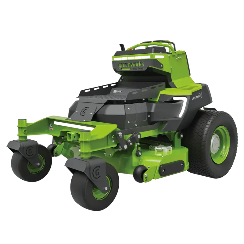 Greenworks Cz48s24x 82V Optimusz 48" Stand-On Zero Turn Mower (24Kwh) [7403407Au] - Provides Intelligent Power Transfer. 1