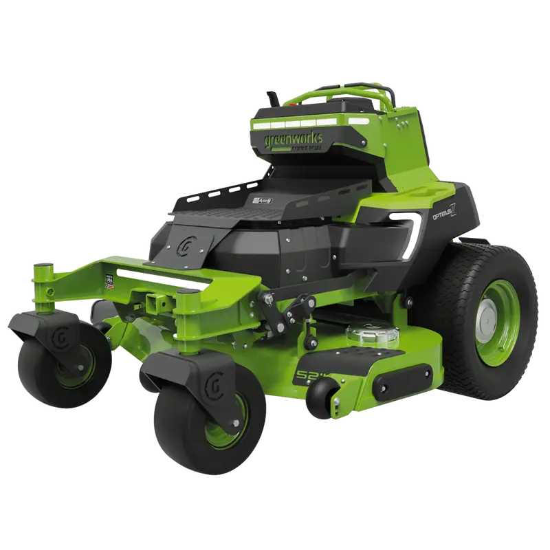 Greenworks Cz52s24x 82V Optimusz 52" Stand-On Zero Turn Mower (24Kwh) [7402007Au] - 4G+Gps Connectivity Provides Instant Visibility To Usage Statistics. 1