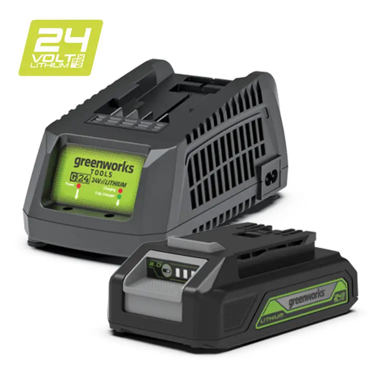 Greenworks G24b2 24V Battery 2.0Ah - Maximum Functionality And Efficiency With The Latest Technology 2